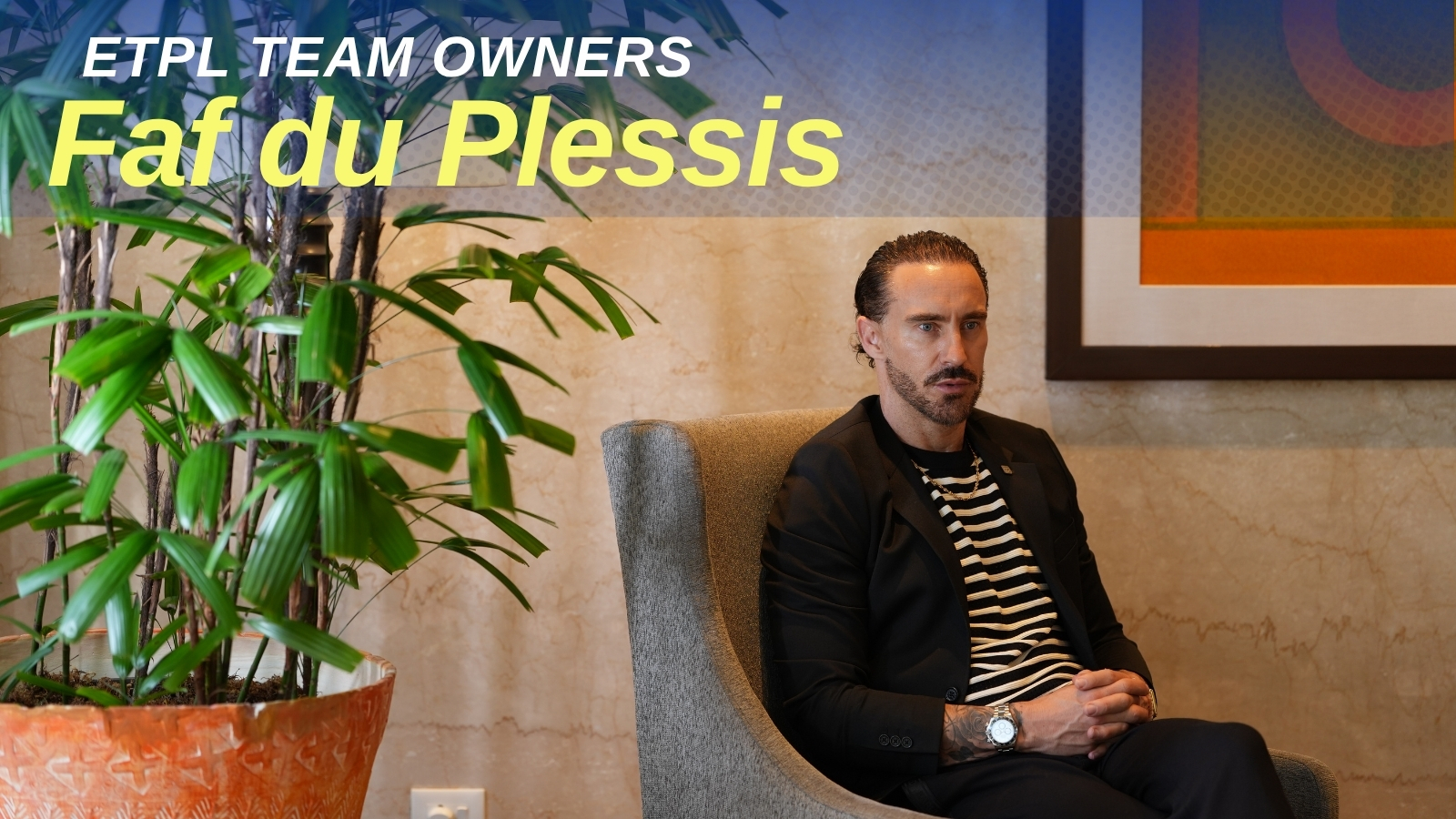 Faf du Plessis: Captain, Competitor, Co-Owner